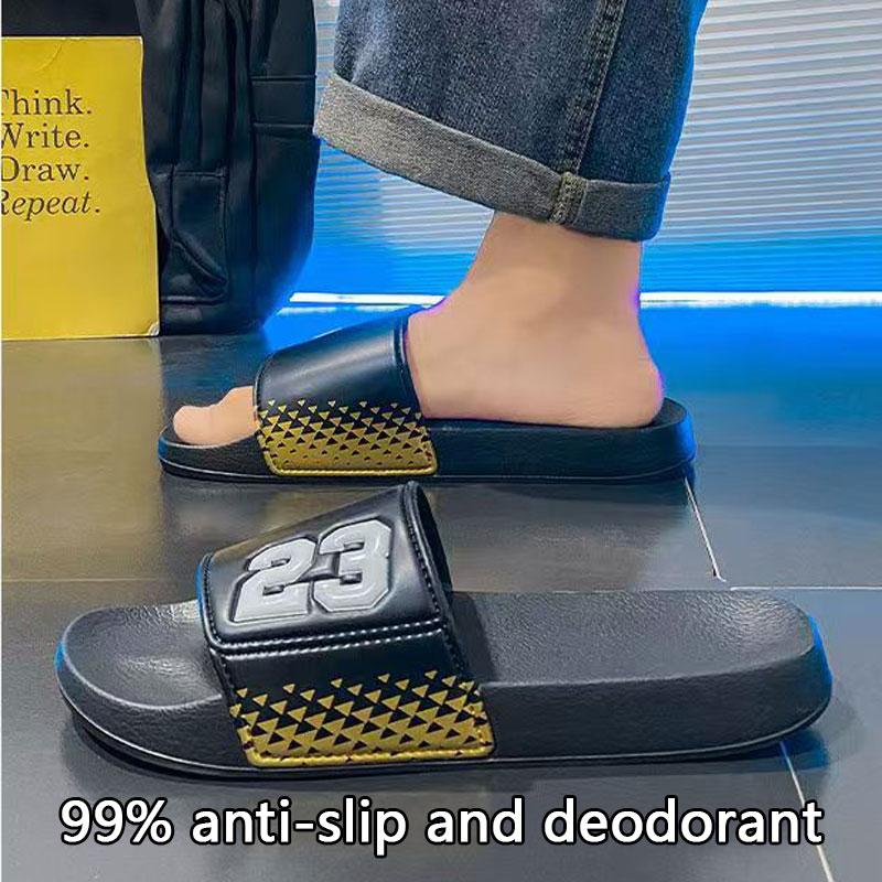 Warma Malaysia Domestik Gudang Kasual Lelaki Wanita Gaya Rumah Slippers Nyaman EVA Ringan Sandal Pantai Slippers Hitam Beige Hijau Saiz 36-45