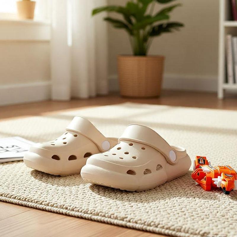 DOANGBO Sandal Pengaman Anak Sepatu Jalan Bayi Sandal Luar Ruangan EVA Ringan Sepatu Pantai