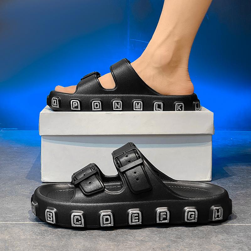 Selipar Fesyen Luar Lelaki Dengan Gesper Kasut Merentas Sungai Yang Diperibadikan Kasut Memancing Dan Sandal Pantai Untuk Keselesaan