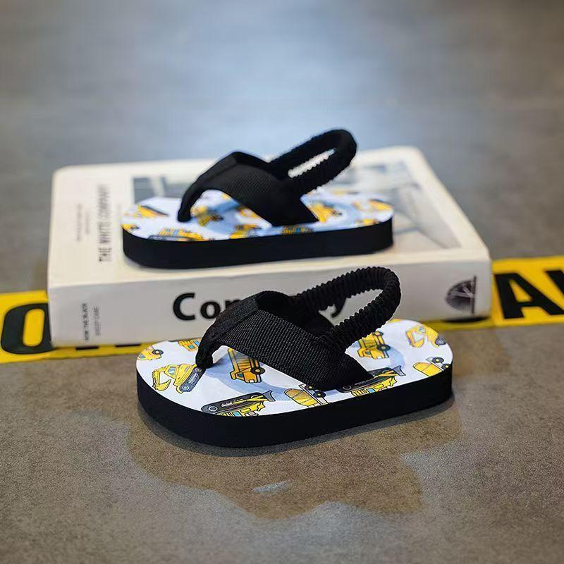 Kartun Comel Sandal Kasual Bayi Selesa Dan Bernafas Kasut Berjalan Kaki Yang Selamat Untuk Kanak-kanak Kasut Pantai Luaran Yang Ringan Lembut Dan Tidak Licin Sandal Berkualiti Tinggi