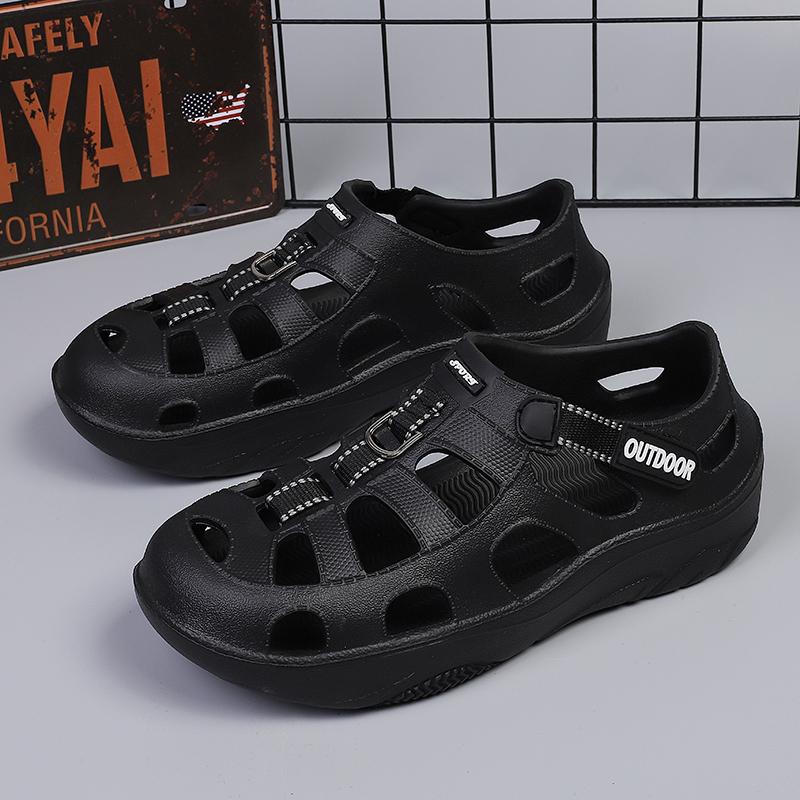 Sandal Luar Lelaki Kasut Pantai Yang Ringan Dan Bernafas Wajib Dimiliki Untuk Memancing Selesa dan tidak licin