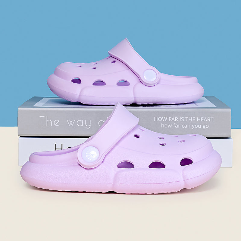 DOANGBO Sandal Pengaman Anak Sepatu Jalan Bayi Sandal Luar Ruangan EVA Ringan Sepatu Pantai