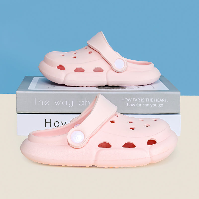 DOANGBO Sandal Pengaman Anak Sepatu Jalan Bayi Sandal Luar Ruangan EVA Ringan Sepatu Pantai