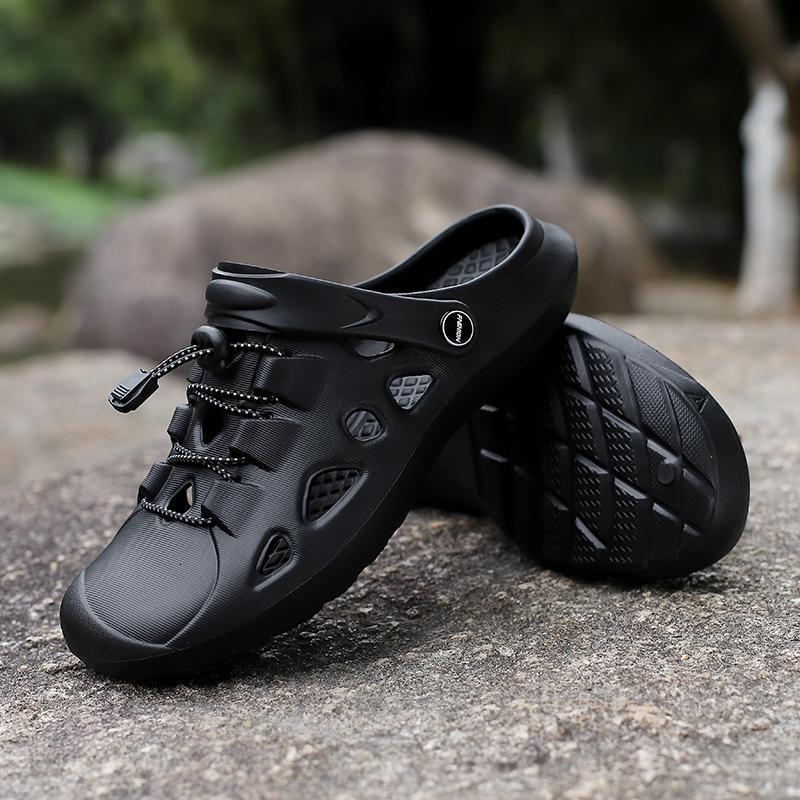 Local Stock Men's Sandals with Elastic Straps, Outdoor Sandals, Casual Sports Hiking
