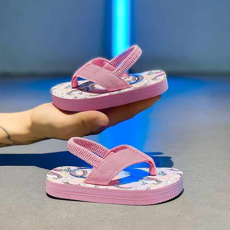Kartun Comel Sandal Kasual Bayi Selesa Dan Bernafas Kasut Berjalan Kaki Yang Selamat Untuk Kanak-kanak Kasut Pantai Luaran Yang Ringan Lembut Dan Tidak Licin Sandal Berkualiti Tinggi