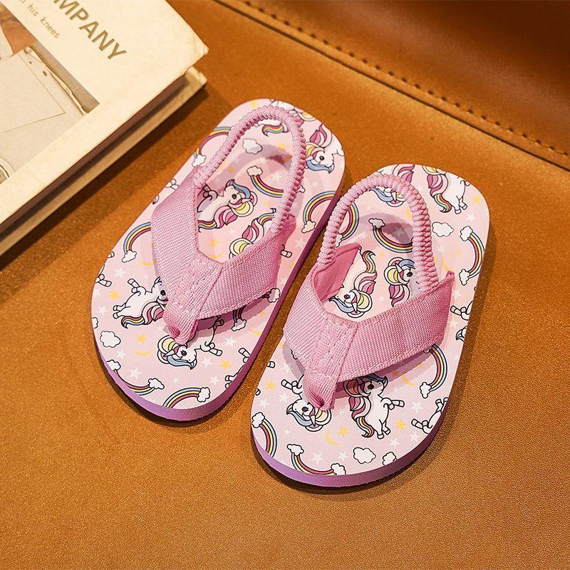 Kartun Comel Sandal Kasual Bayi Selesa Dan Bernafas Kasut Berjalan Kaki Yang Selamat Untuk Kanak-kanak Kasut Pantai Luaran Yang Ringan Lembut Dan Tidak Licin Sandal Berkualiti Tinggi