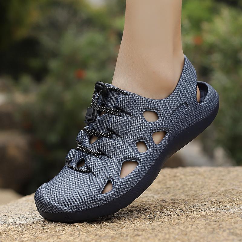 Rive 2026 Raya Ready Stock Mens Duet Sport Clogs Mules Sandals Shoes Kasul Lelaki Rive Hitam Flip Normal Cutting Size 39-45